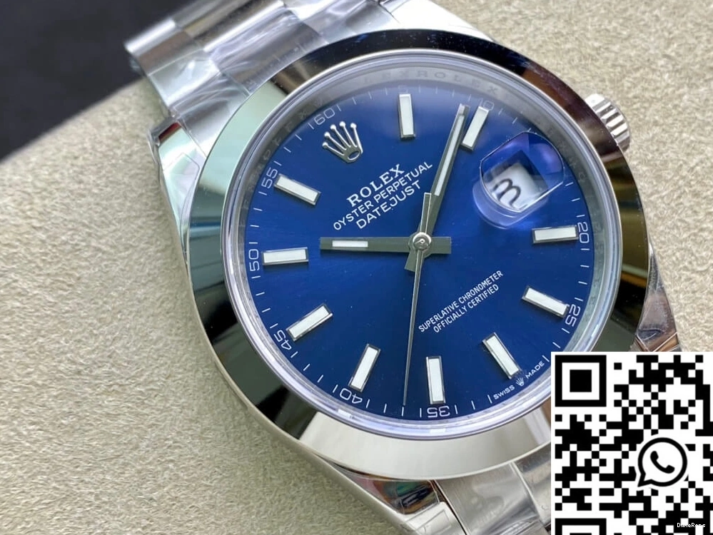 Blue Datejust VS M126300-0001 Rolex Factory Dial 0121